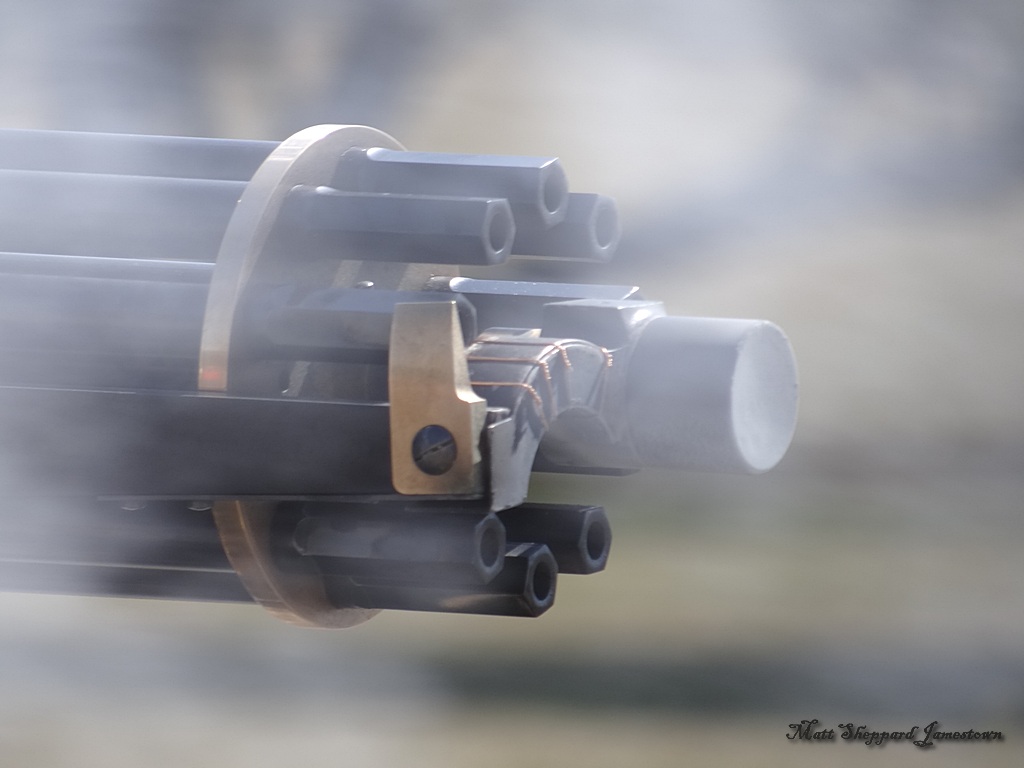 Fort Seward 2015 Gatling Gun & Cannon demo - CSi photos Matt Sheppard